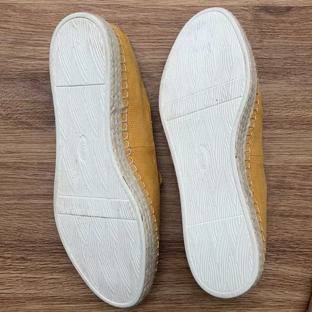 NWOT Dr. Scholl’s Slip On Yellow Espadrille